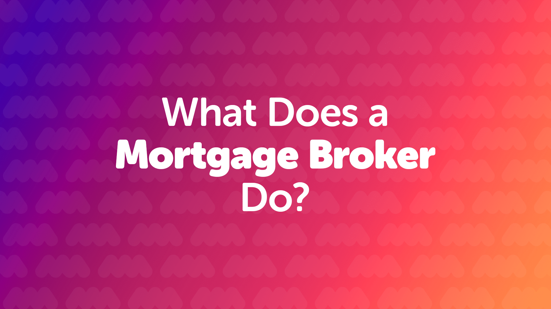 What does a mortgage broker in Cardiff do?